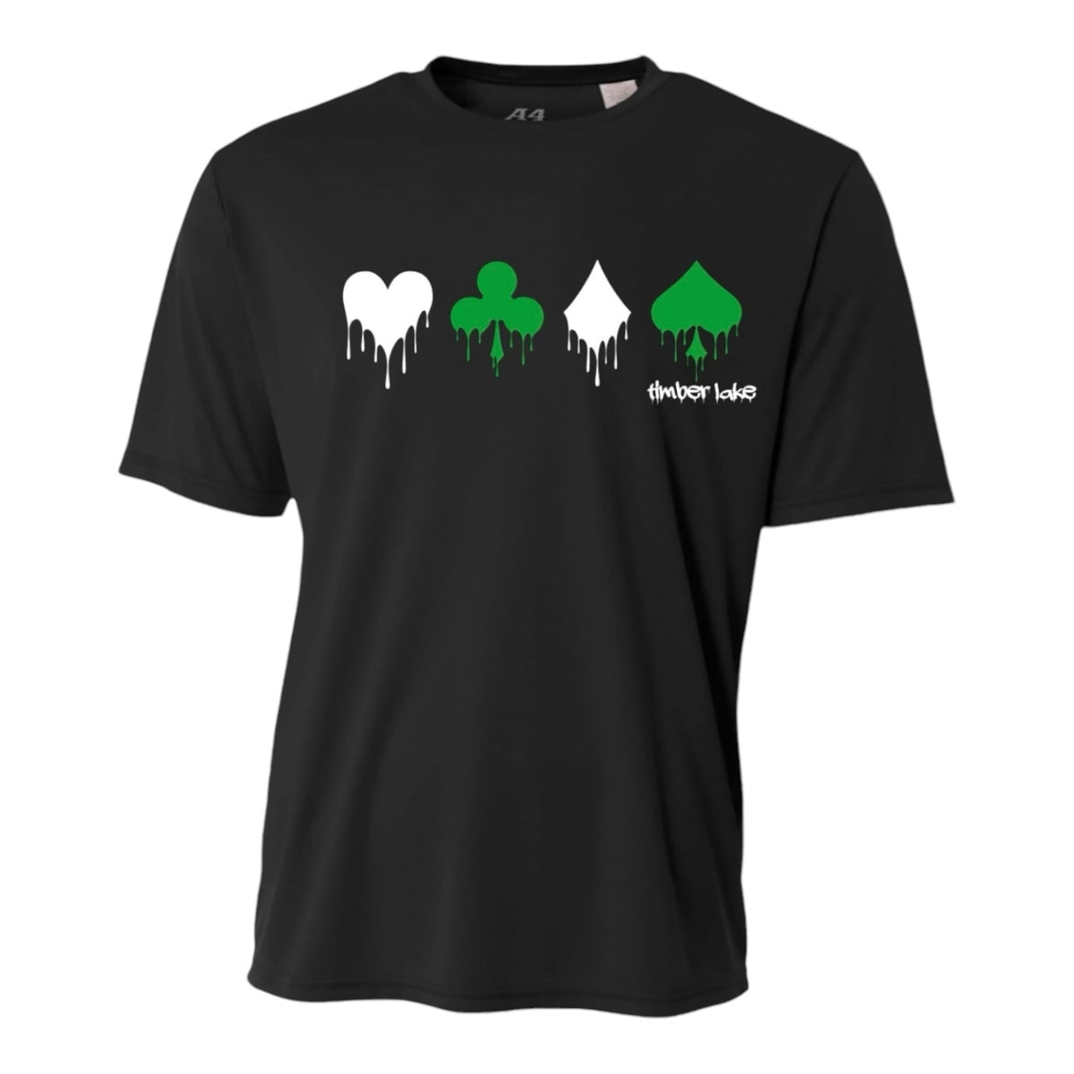 Dripping Cards Camp T-Shirt - Bee Bee Designs