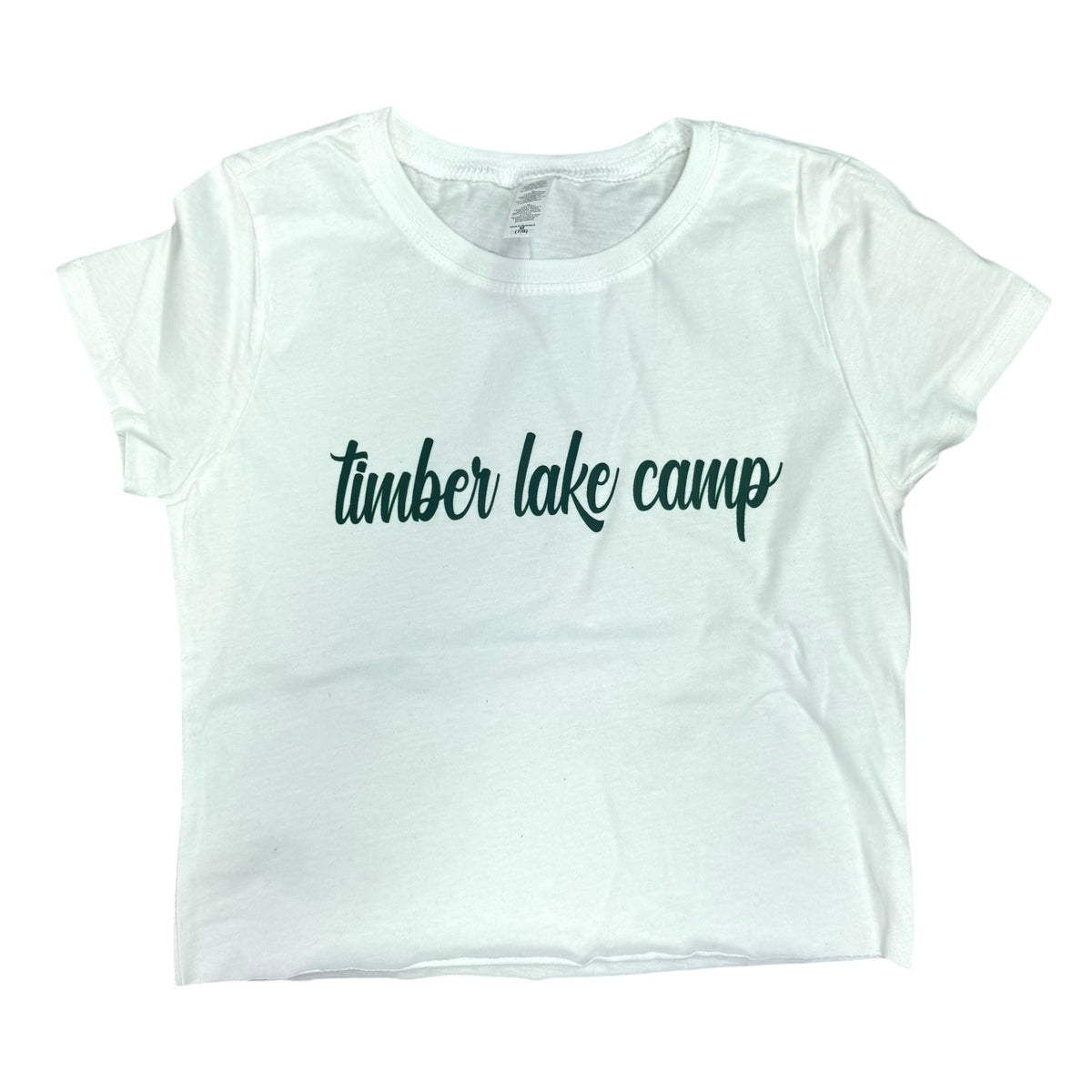 Camp Script Baby Tee