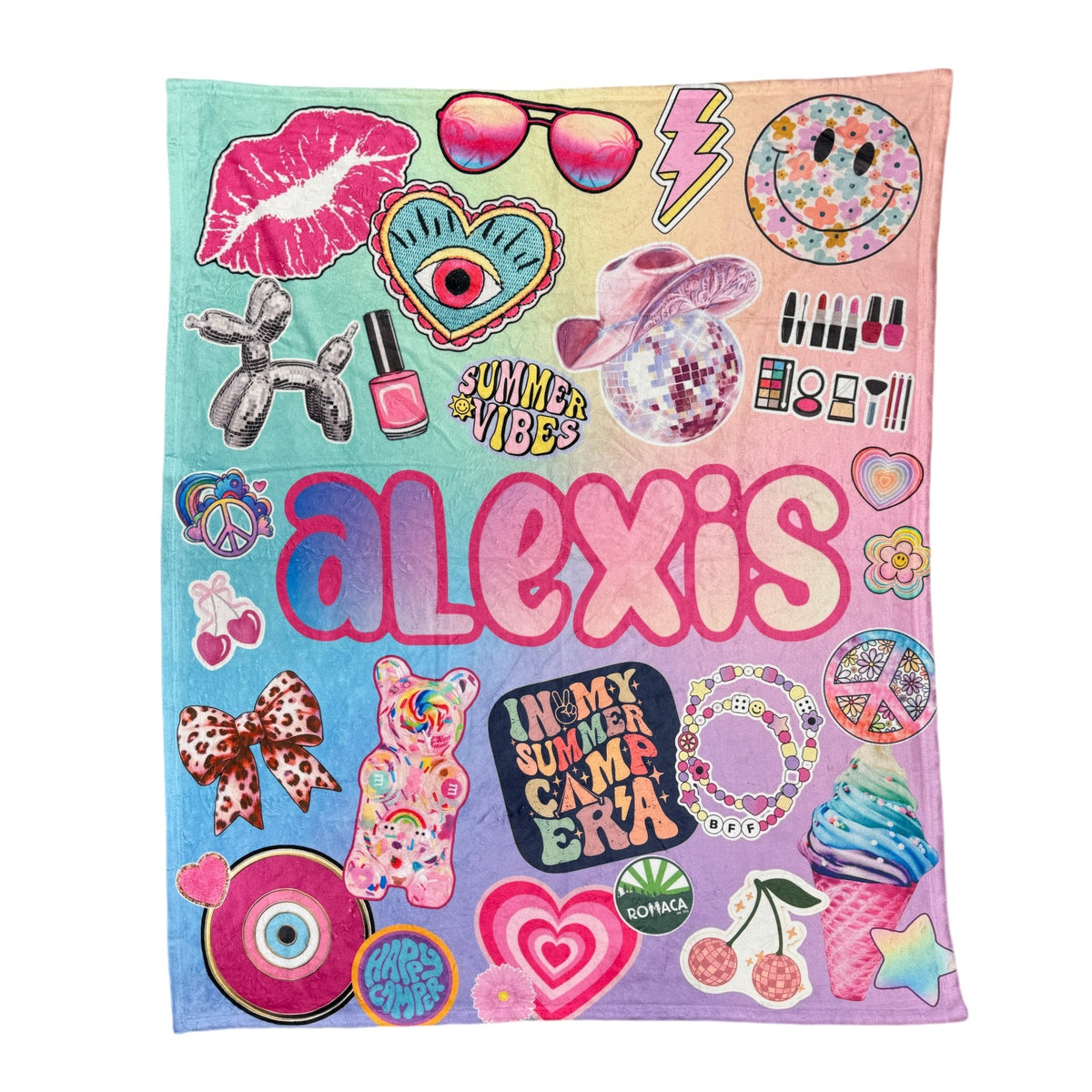 Preppy Custom Blanket - Bee Bee Designs
