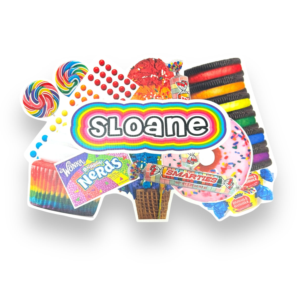 Sweets Custom Cut Out Cling - Bee Bee Designs