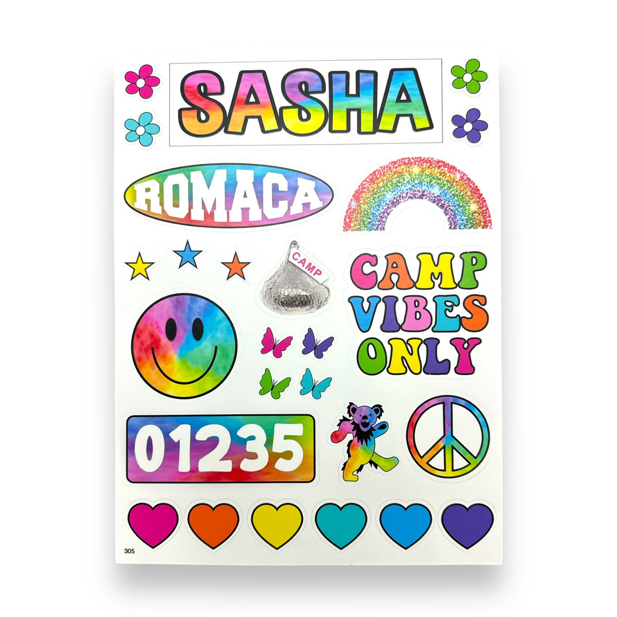 Customized Rainbow Camp 2025 Cling It (305) - Bee Bee Designs