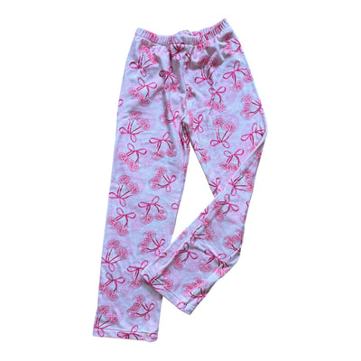 Disco Cherries Fuzzy Pants - Bee Bee Designs