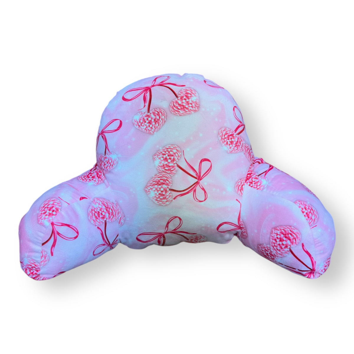 Disco Cherries Camp Boyfriend Pillow – Soft, Washable, Camp-Ready