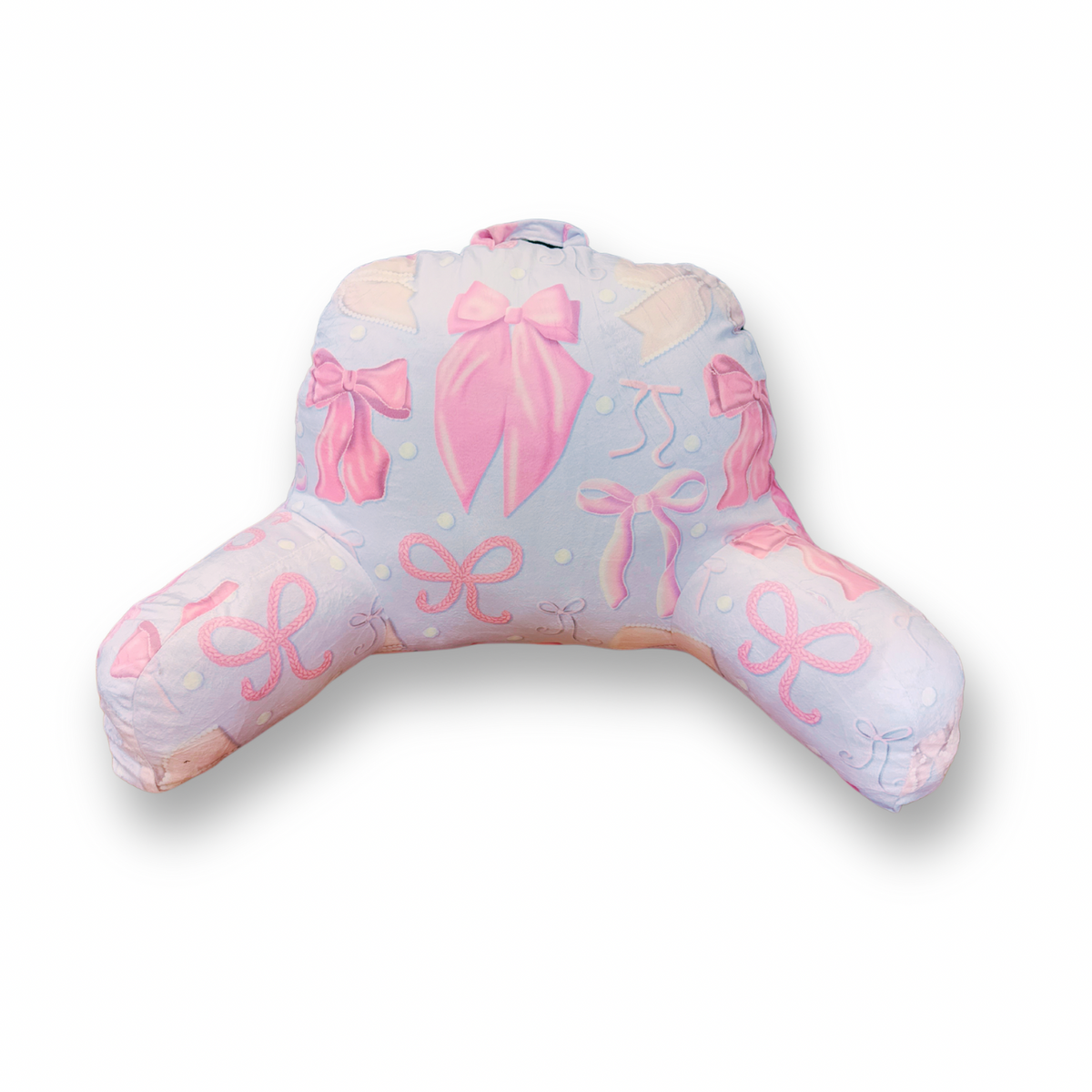 Pearls and Bows Camp Boyfriend Pillow – Soft, Washable, Camp-Ready