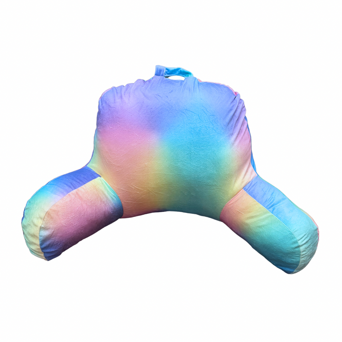Preppy Tie Dye Camp Boyfriend Pillow – Soft, Washable, Camp-Ready