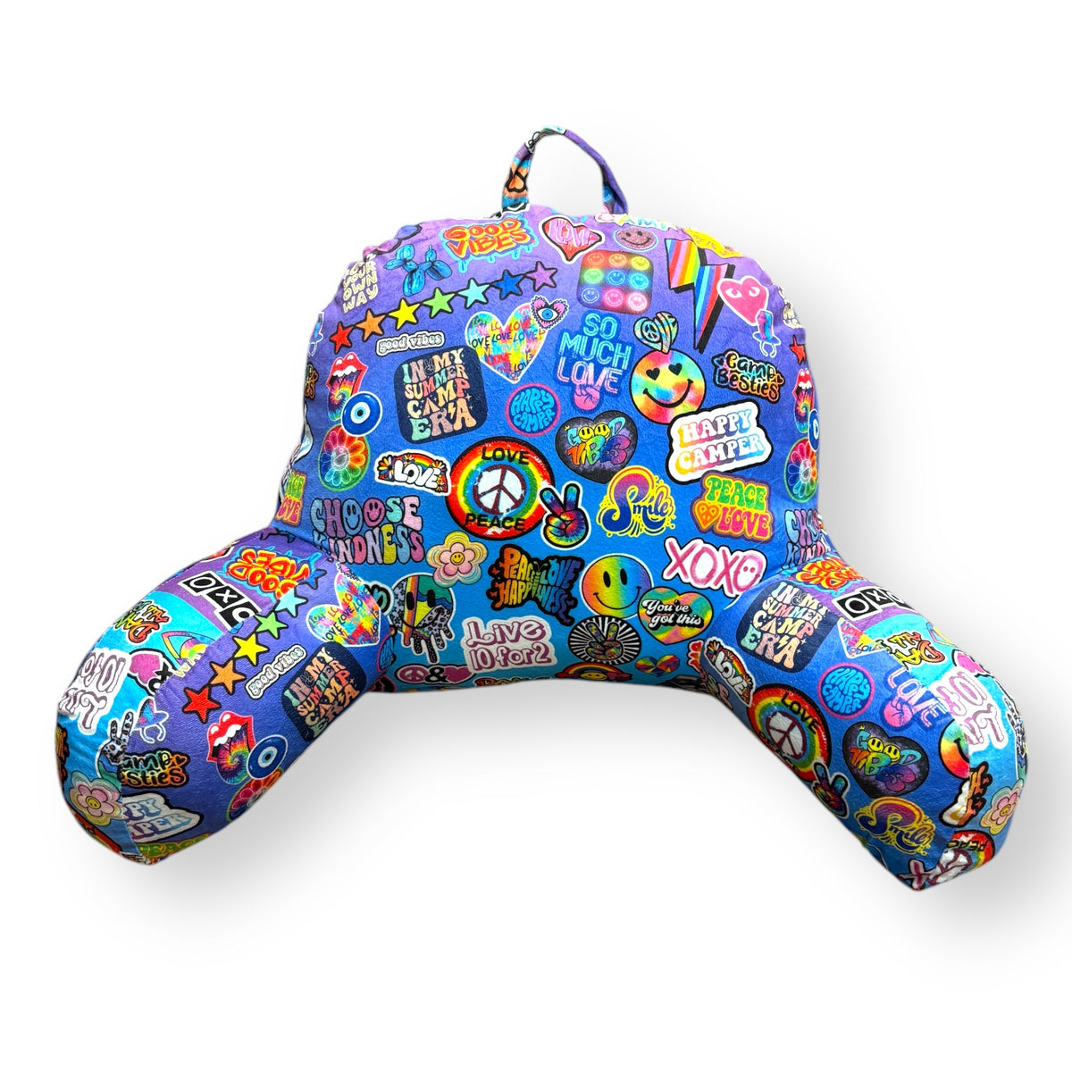 Go Your Own Way Fuzzy Camp Boyfriend Pillow – Soft, Washable, Camp-Ready