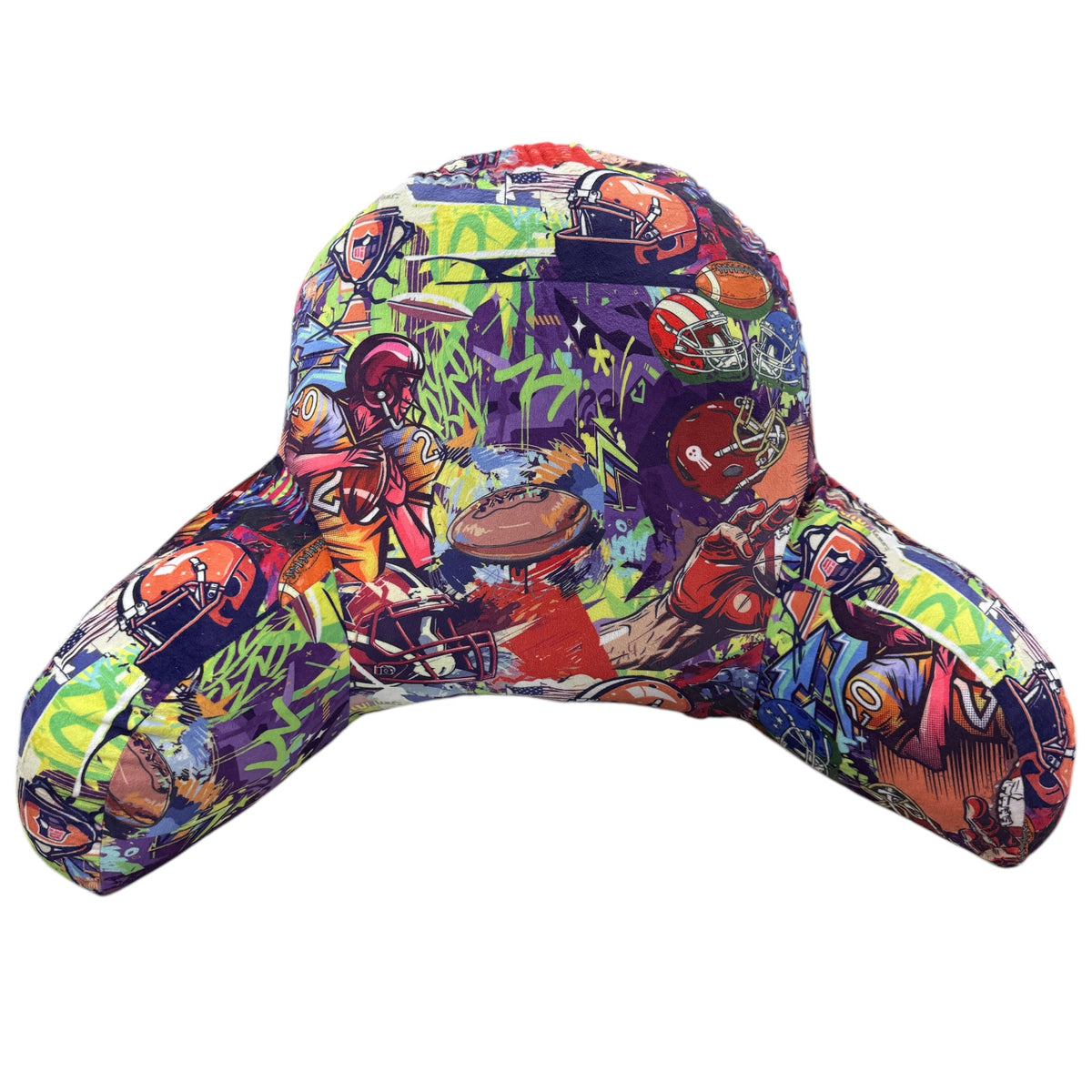 Graffiti Football Camp Bedrest – Soft, Washable, Camp-Ready