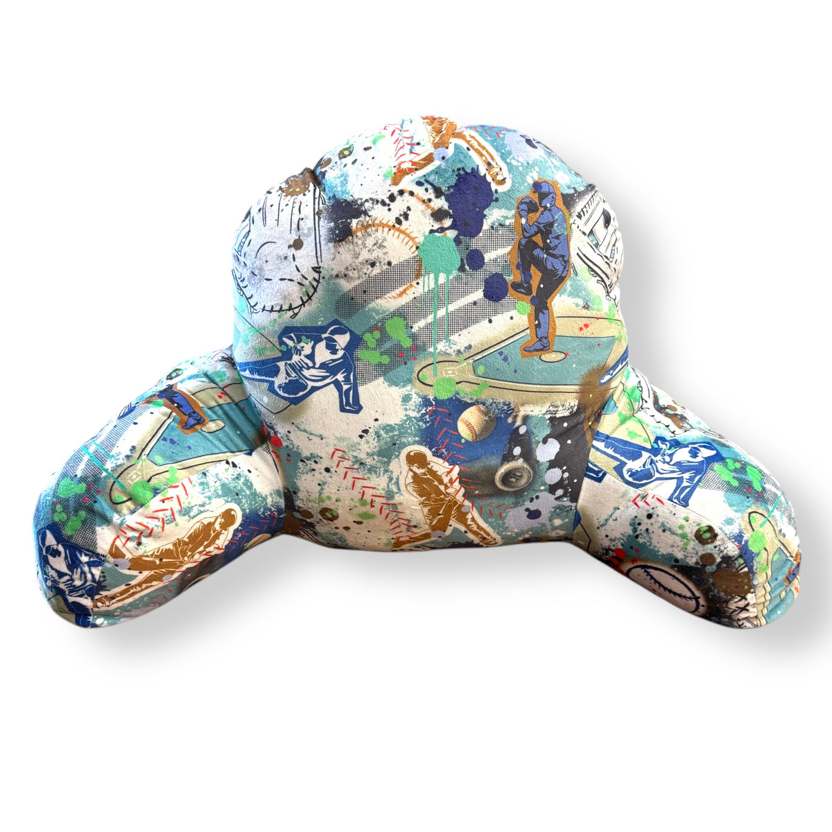 Graffiti Baseball Camp Bedrest – Soft, Washable, Camp-Ready
