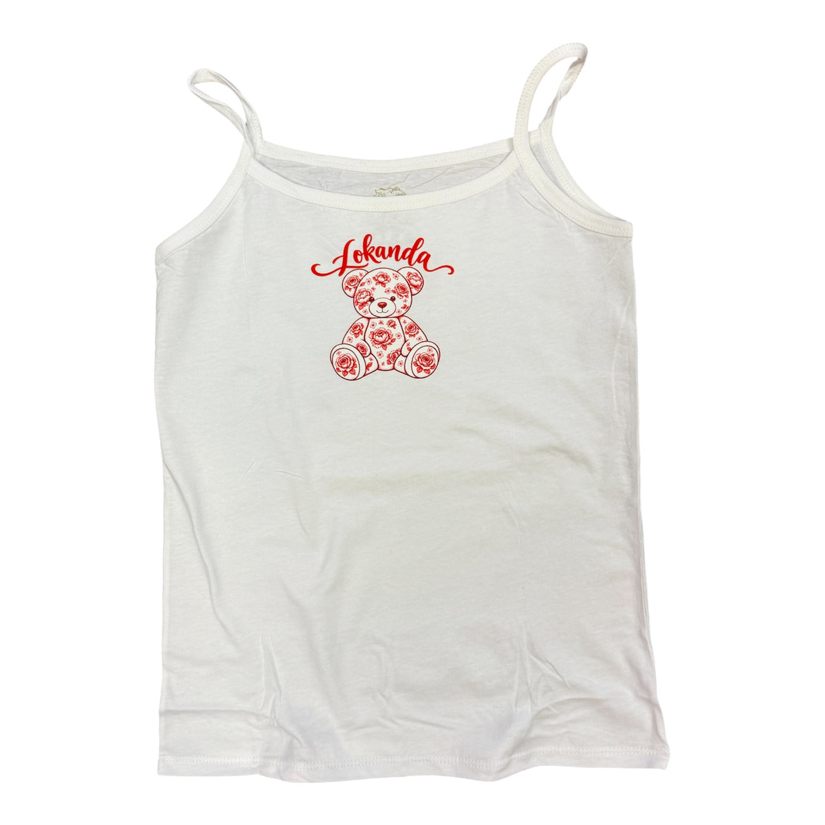 Toile Bear Spaghetti Strap Tank