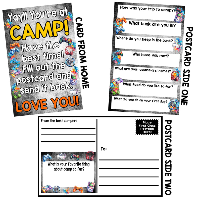 Cloud Gamer First Letter to Camp