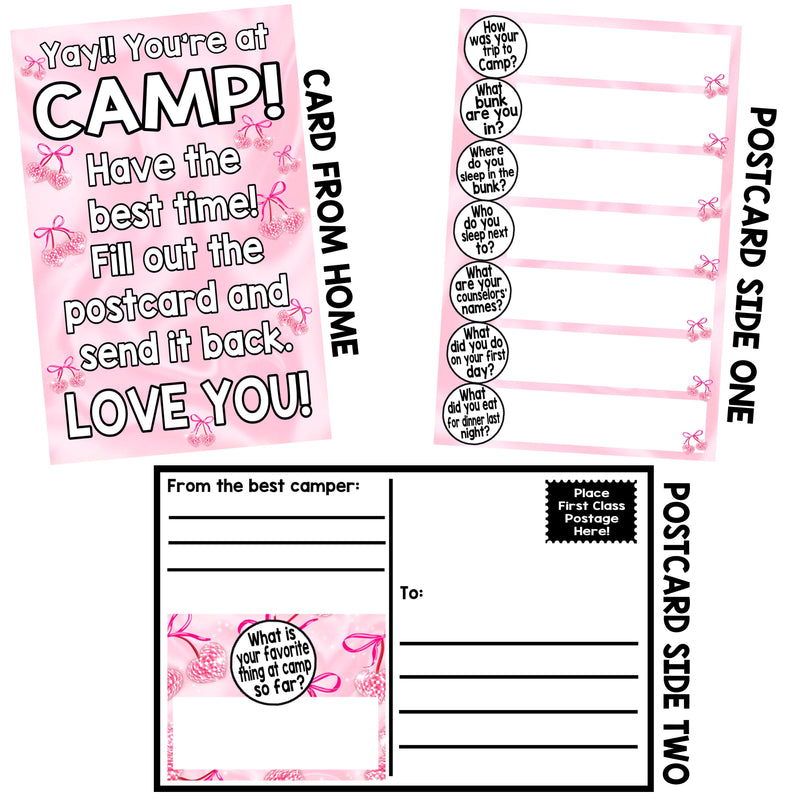Disco Cherries First Letter to Camp