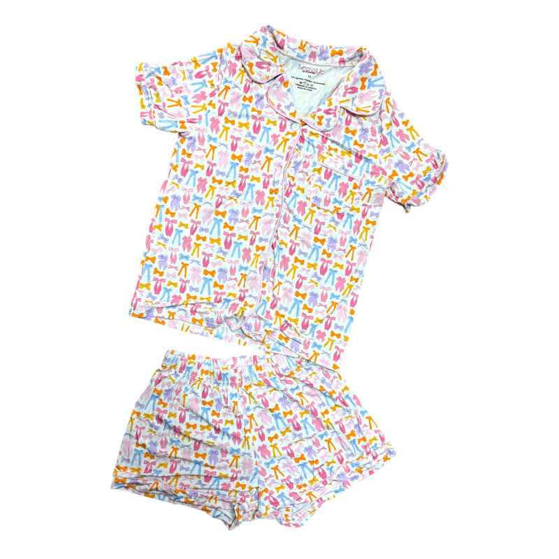 Bow Print Loungewear Set