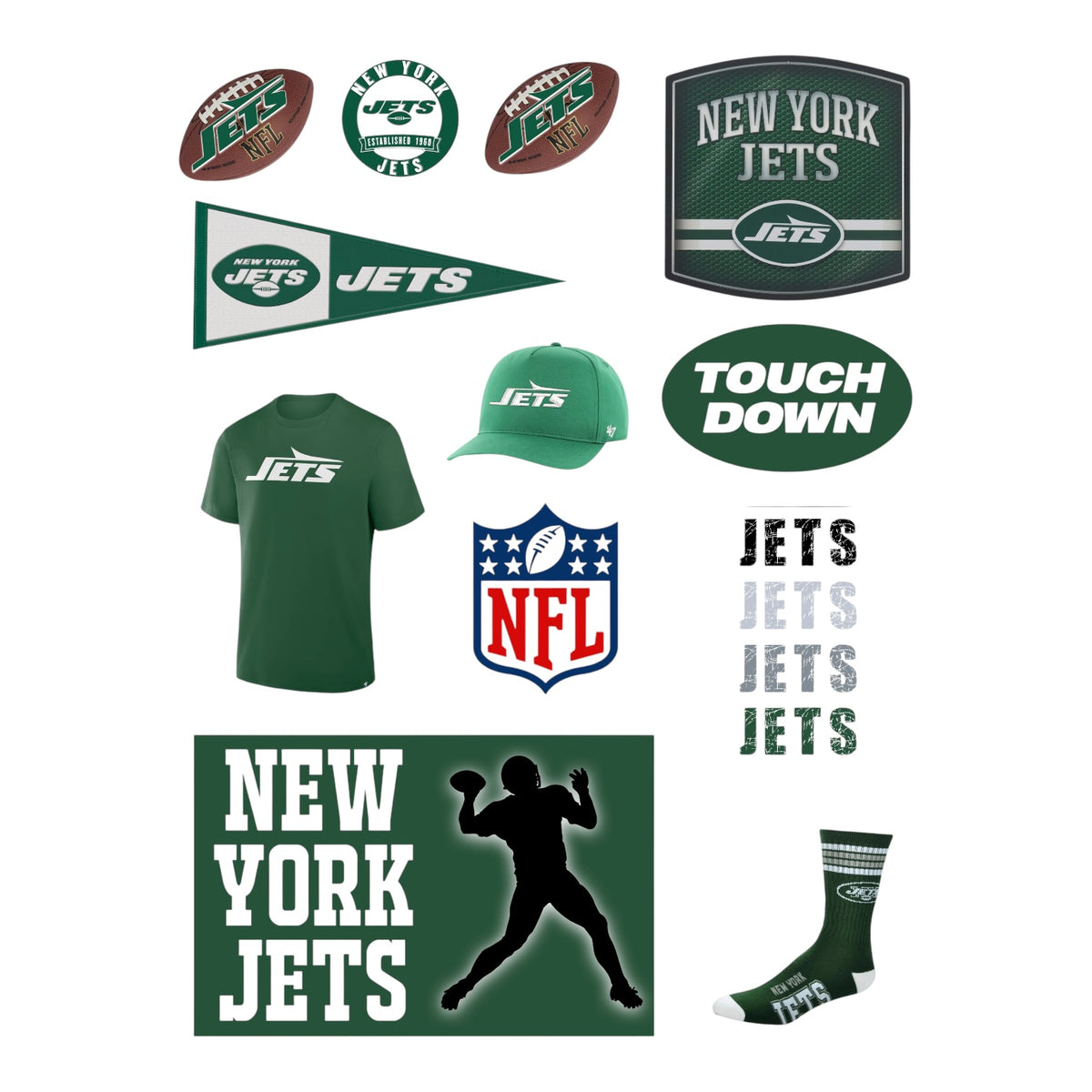Jets Cling Its - Bee Bee Designs