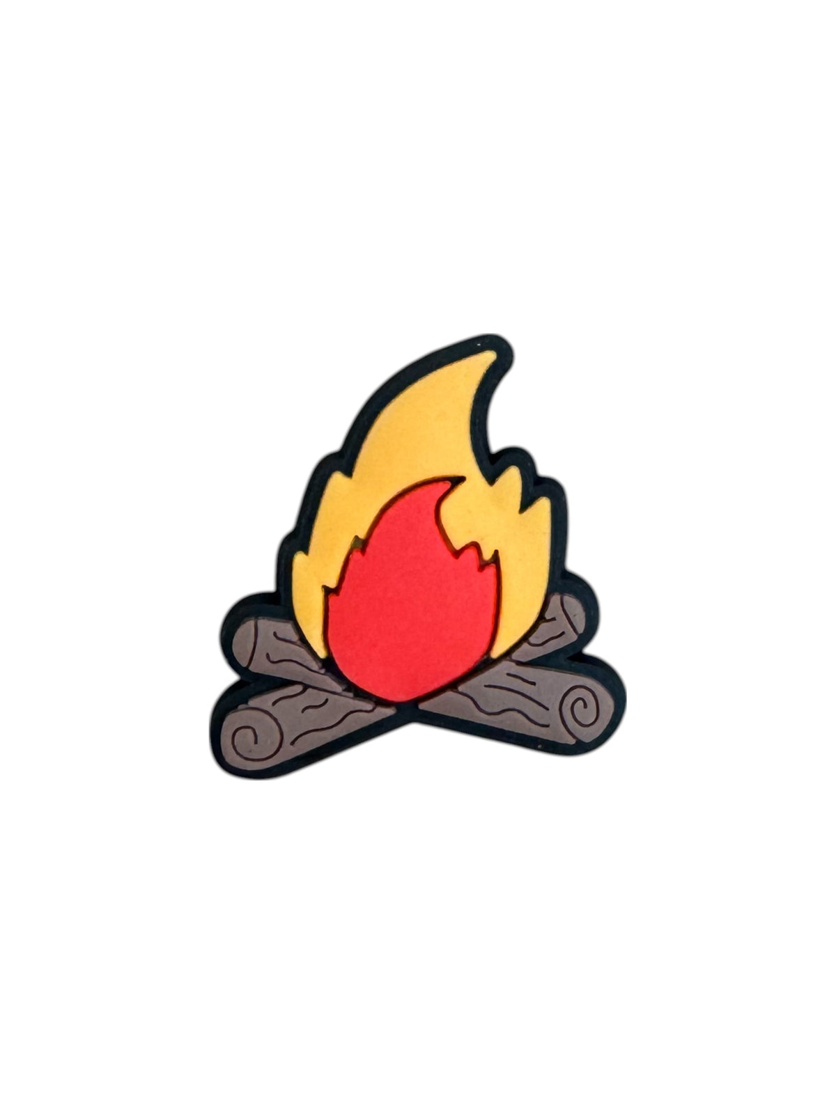 Campfire Shoe Charm - Bee Bee Designs