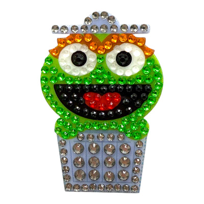 Oscar the Grouch Stickerbean - Bee Bee Designs