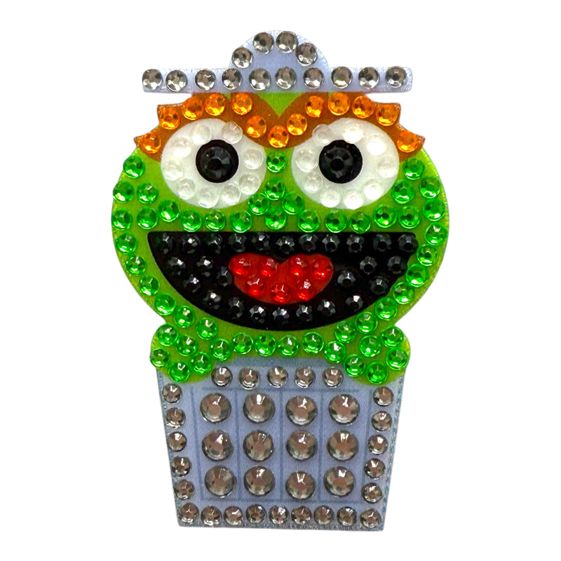 Oscar the Grouch Stickerbean - Bee Bee Designs