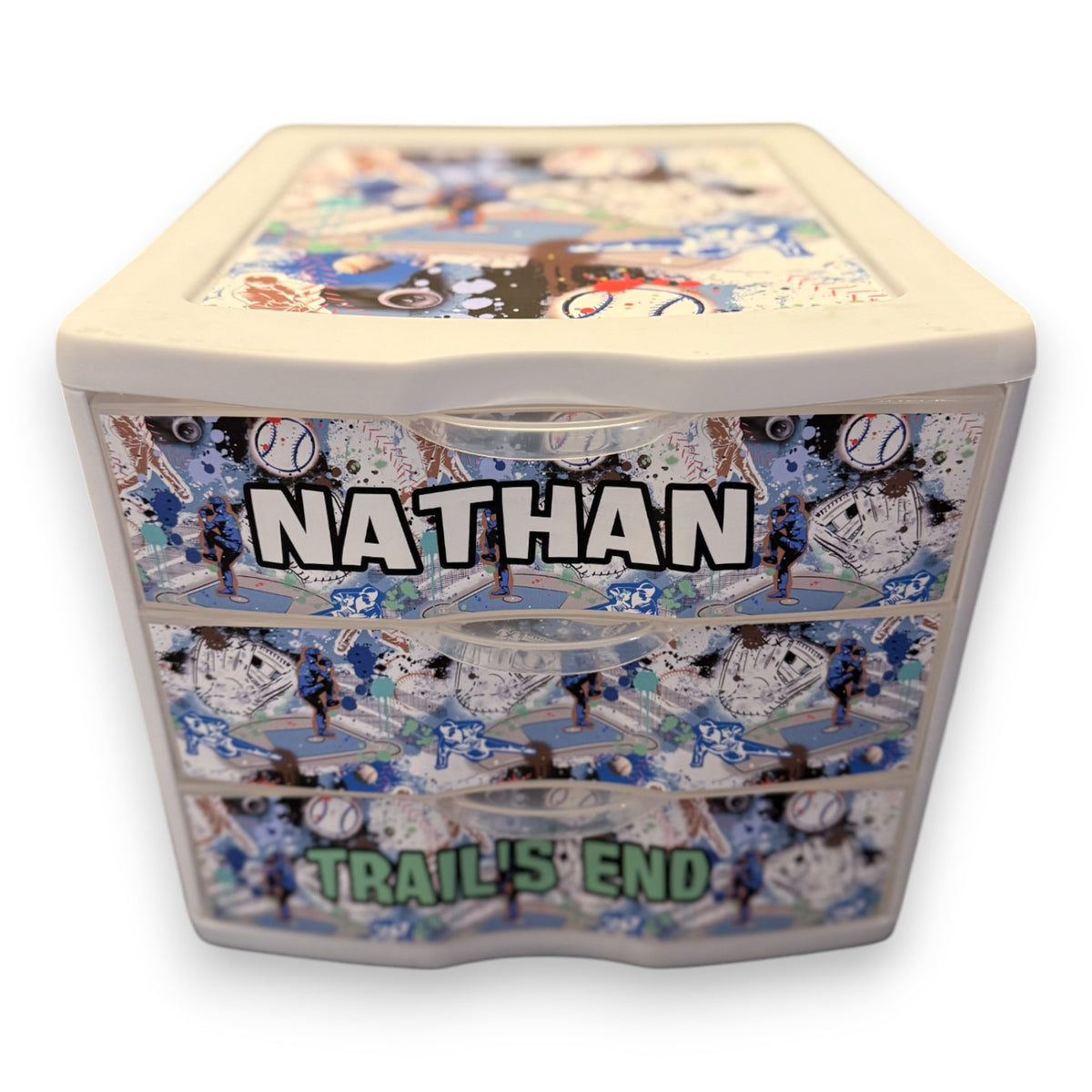 Graffiti Baseball Drawers - Bee Bee Designs