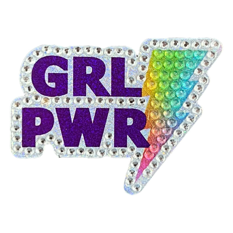 NEW! Girl Power StickerBean – collectible StickerBean for trading + decorating at sleepaway or overnight camp by Bee Bee Designs