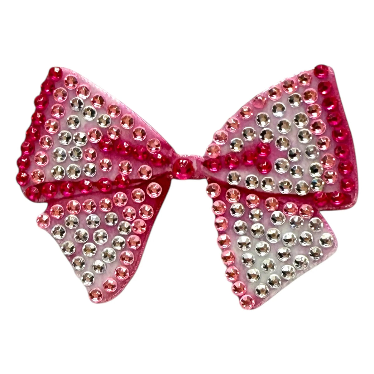 Pink Bow Stickerbean – collectible StickerBean for trading + decorating at sleepaway or overnight camp by Bee Bee Designs