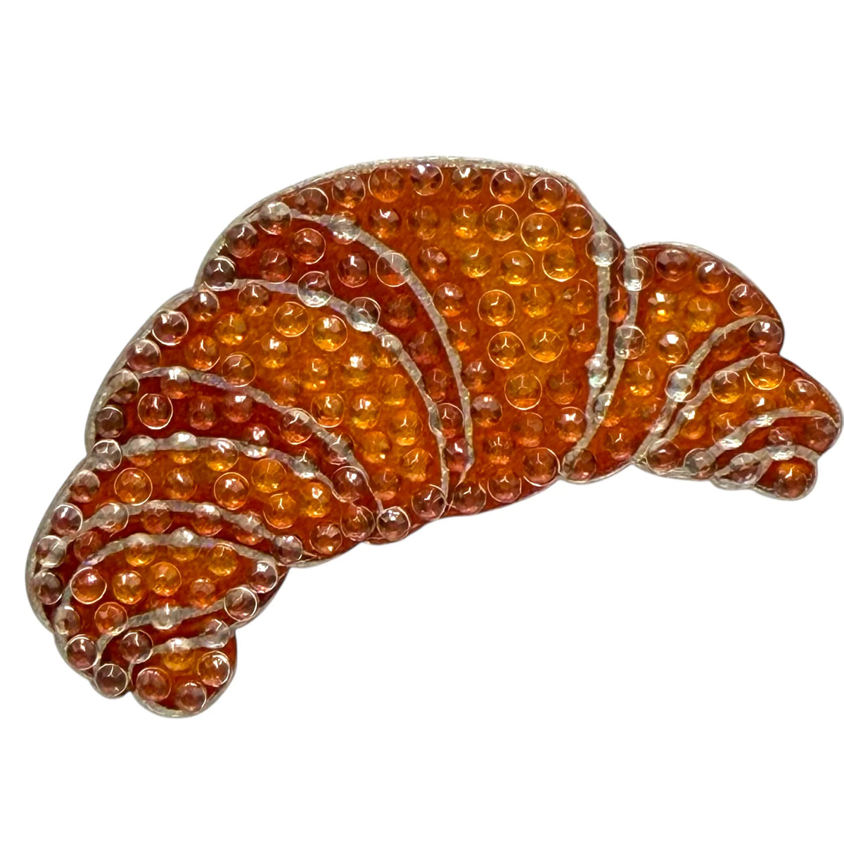 Croissant Stickerbean – collectible StickerBean for trading + decorating at sleepaway or overnight camp by Bee Bee Designs