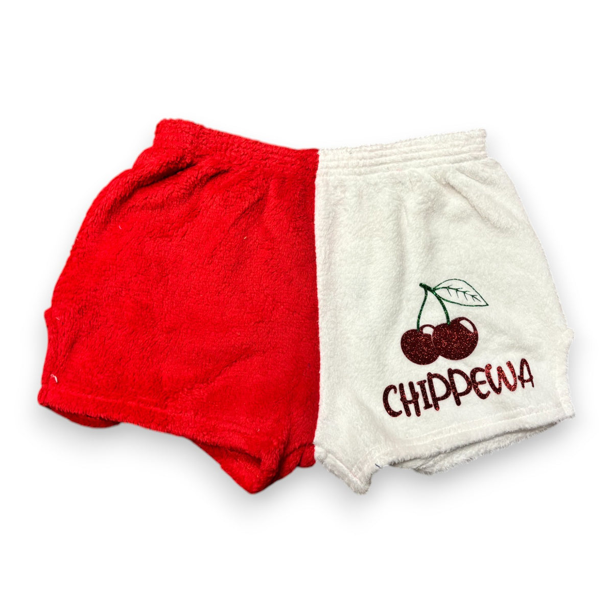 Cherry Camp Name Split Shorts - Bee Bee Designs
