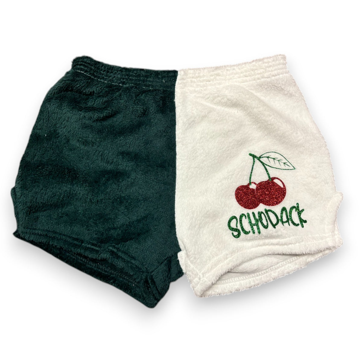 Cherry Camp Name Split Shorts - Bee Bee Designs