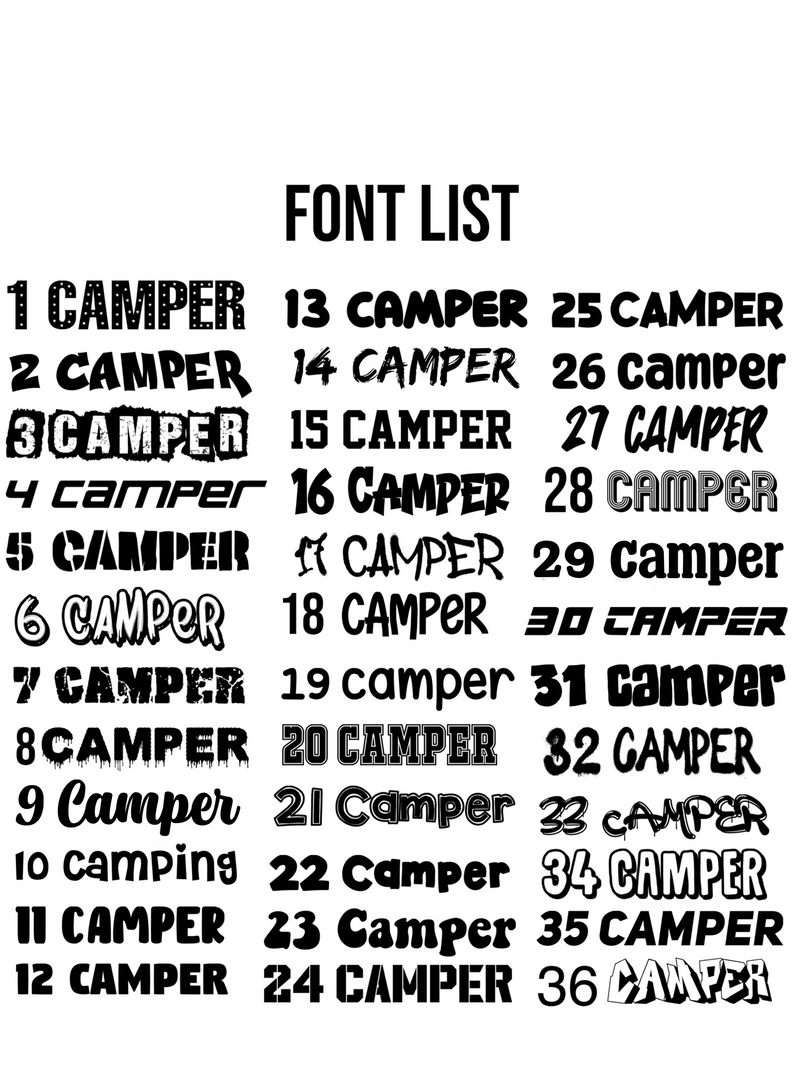 Cool Pattern Custom Camp Pillowcase