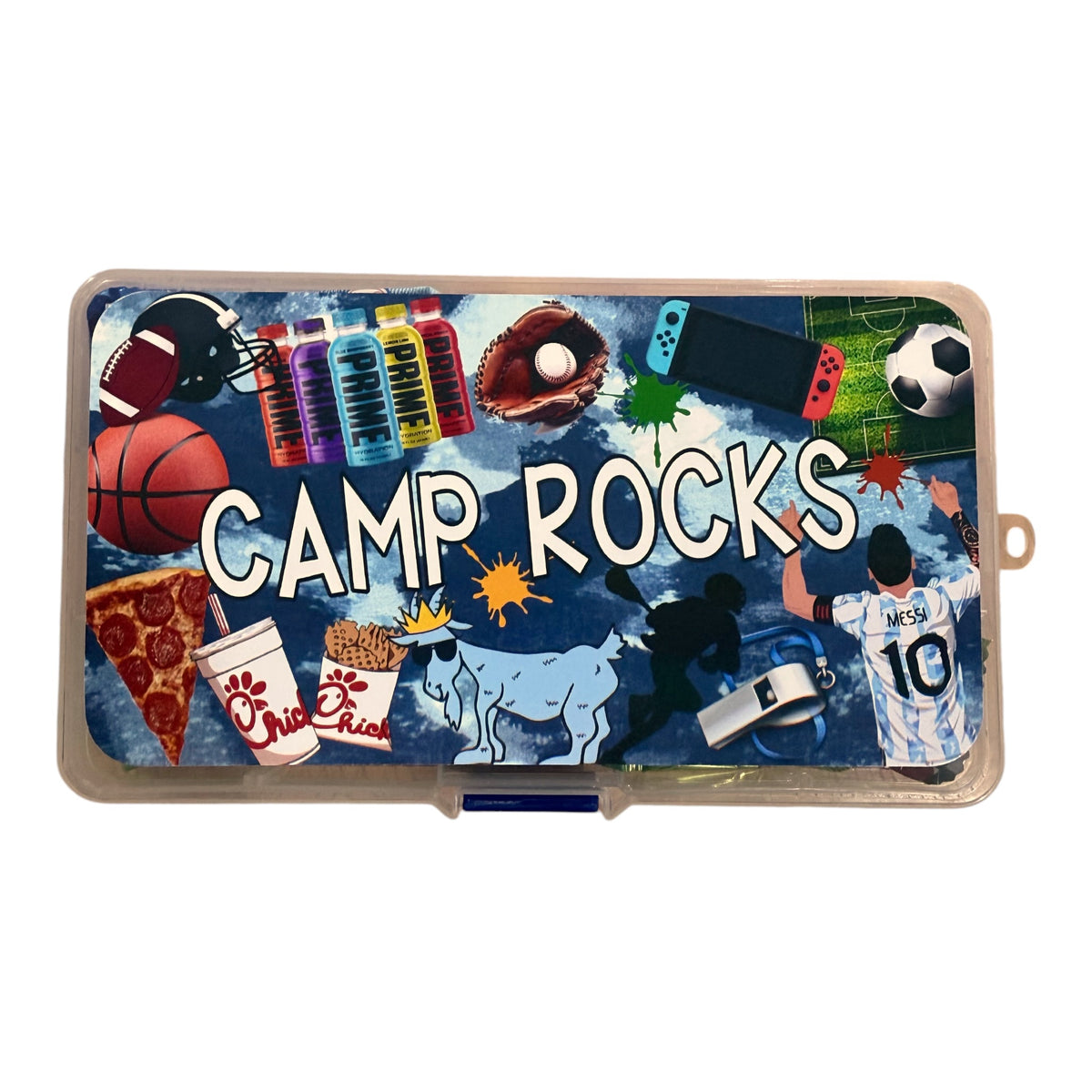 Blue Sporty Gamer Small Candy Box