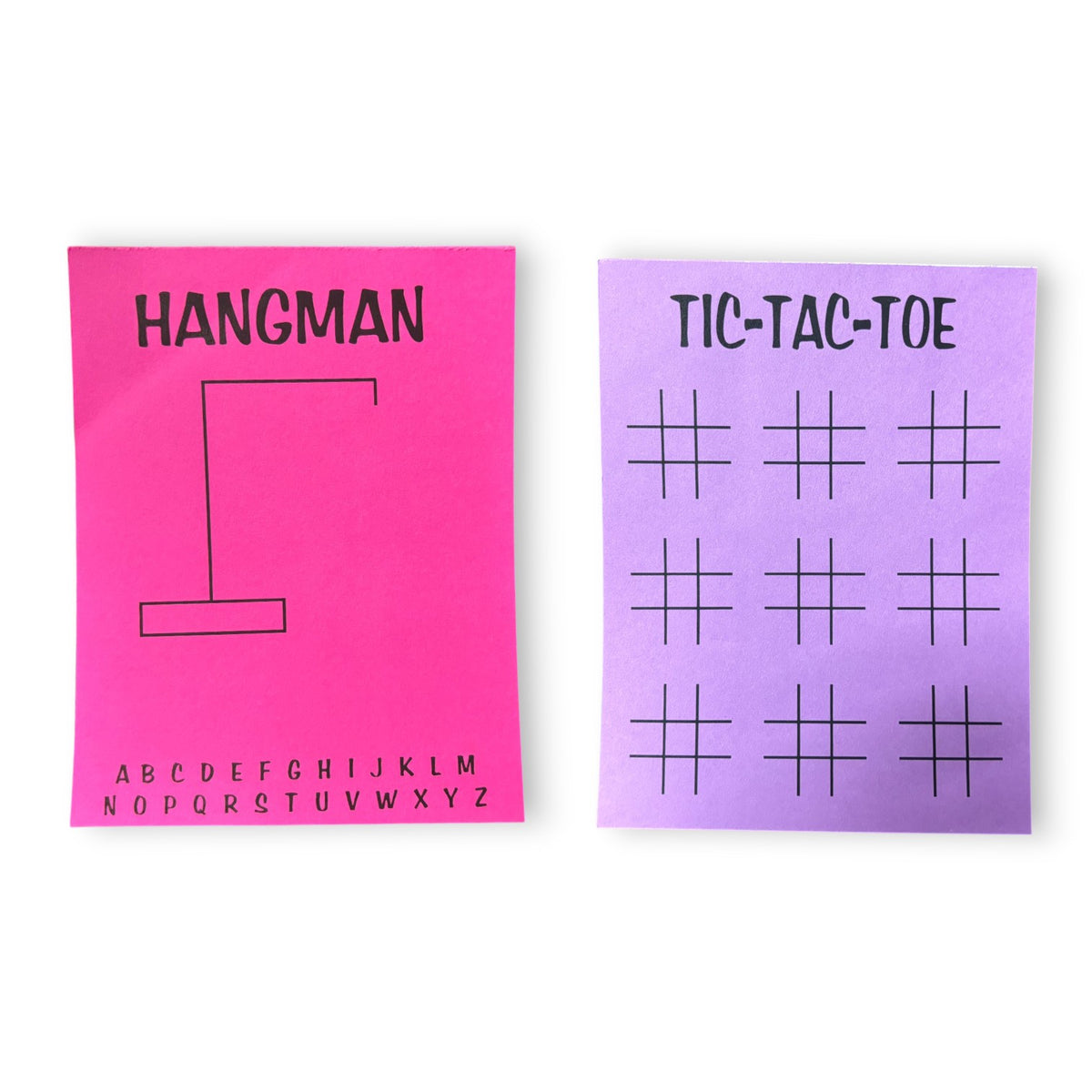 Hangman/Tic Tac Toe - Bee Bee Designs