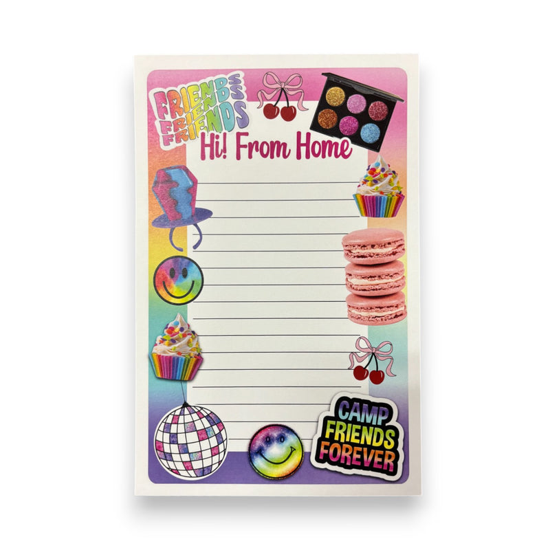 Hi From Home! Faves Lined Notepad