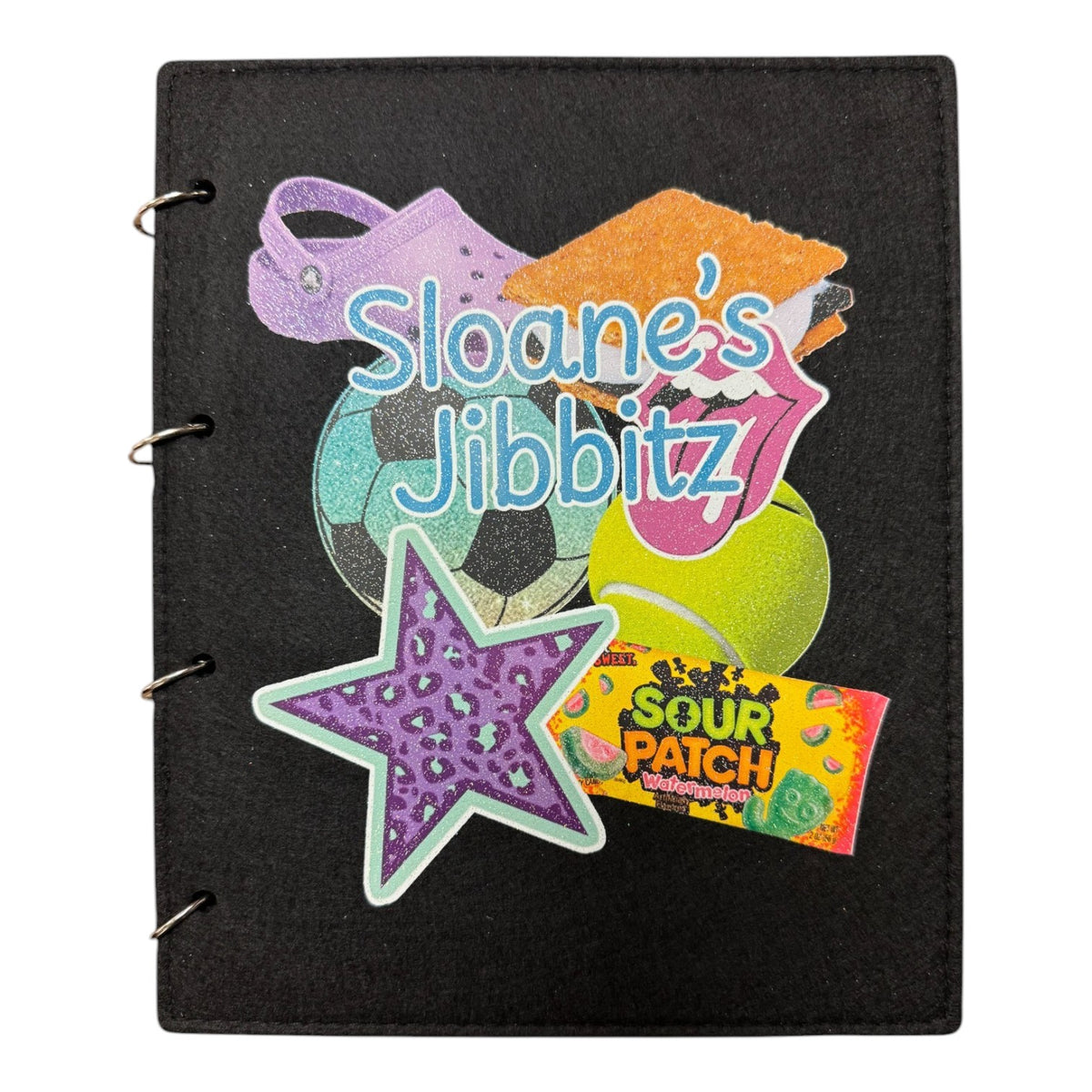Sporty Spice Shoe Charm Book - Bee Bee Designs