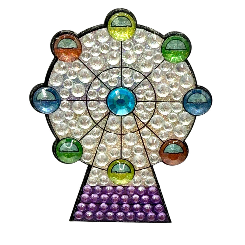 Ferris Wheel Stickerbean – collectible StickerBean for trading + decorating at sleepaway or overnight camp by Bee Bee Designs