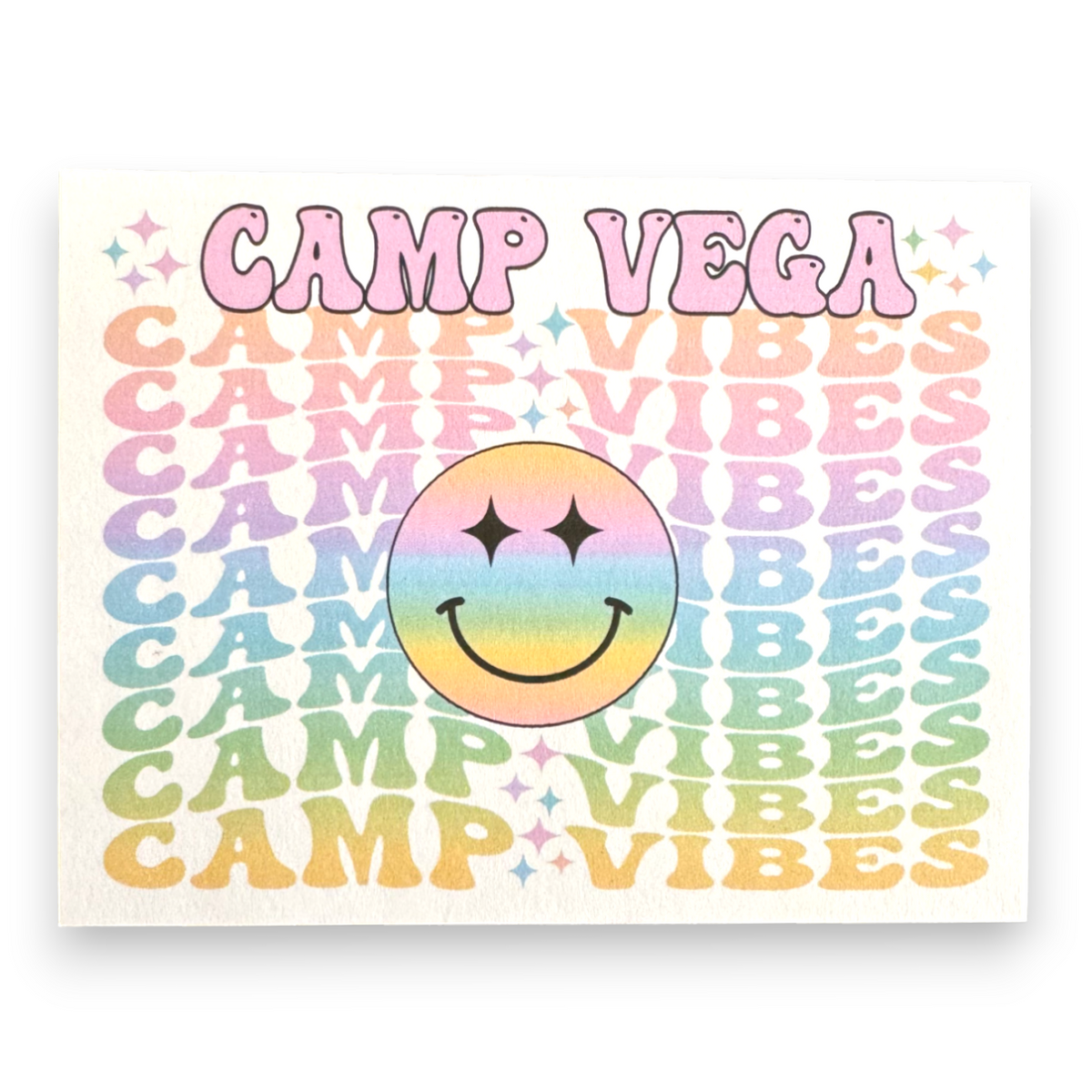 Pastel Vibez Notecards Camp Notecards – letters FROM camp notecards (8 cards + 8 envelopes) for sleepaway/overnight camp by Bee Bee Designs