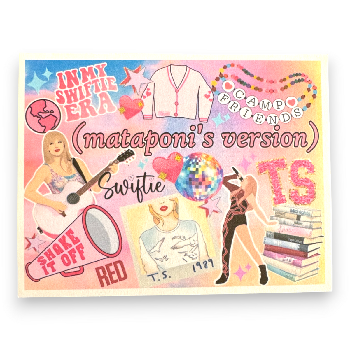 Cruel Summer Taylor Swift Notecards Camp Notecards – letters FROM camp notecards (8 cards + 8 envelopes) for sleepaway/overnight camp by Bee Bee Designs