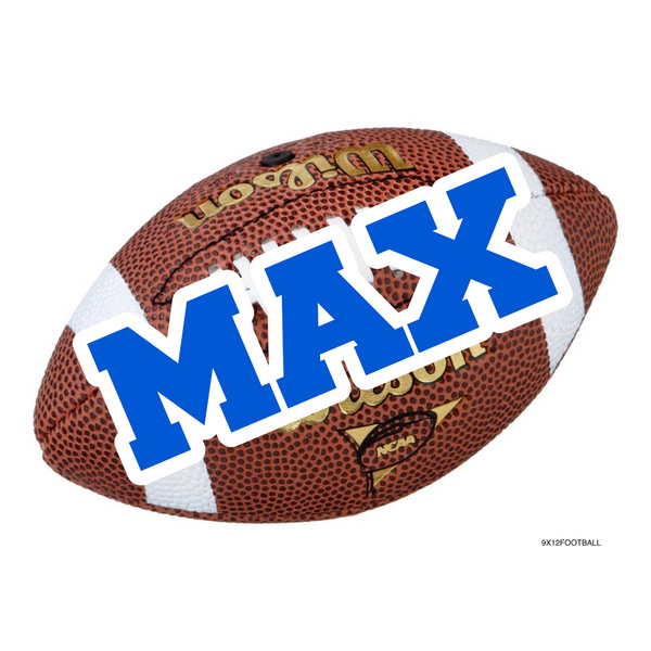 Customized Football Cling It