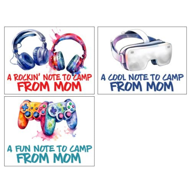 Music and Gamer Notecards (PP-16)