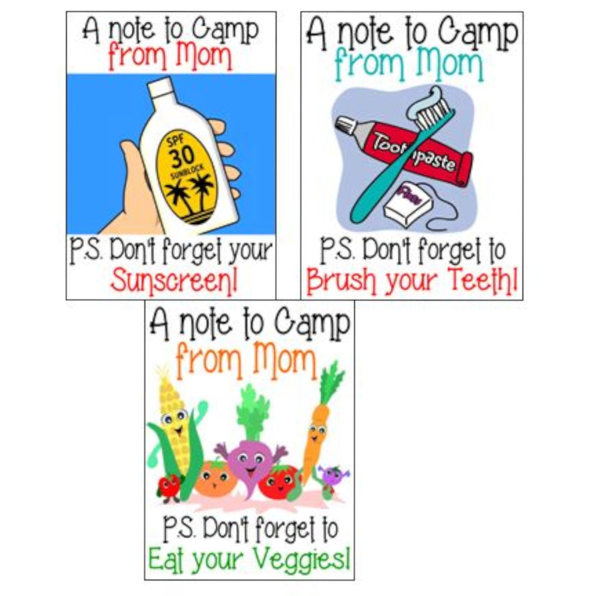 Typical Mom Notecarcs (PP-8) - Bee Bee Designs