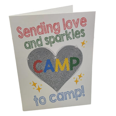 Camp by Bee Bee Designs Exclusive StickerBean Card