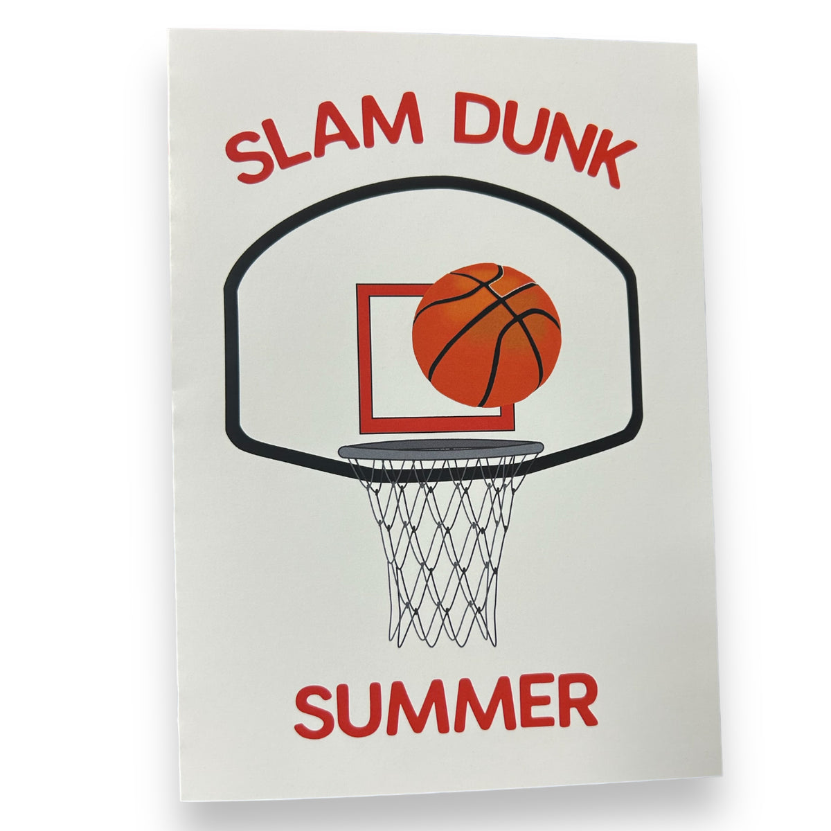 Slam Dunk Summer Card - Bee Bee Designs