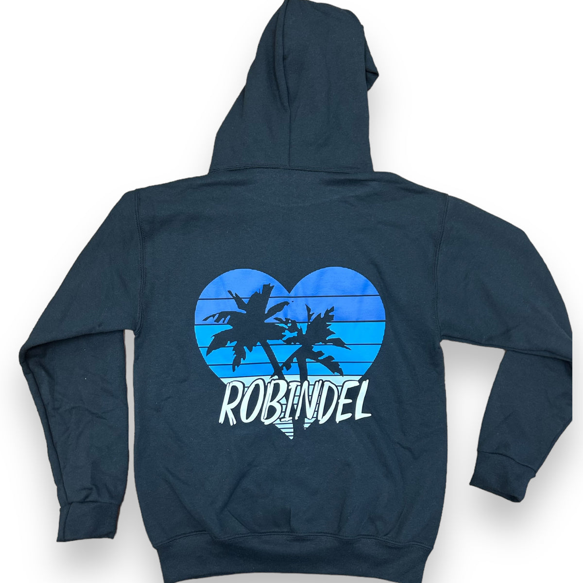 Ombre Heart and Palm Trees Sweatshirt - Bee Bee Designs