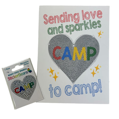 Camp by Bee Bee Designs Exclusive StickerBean Card
