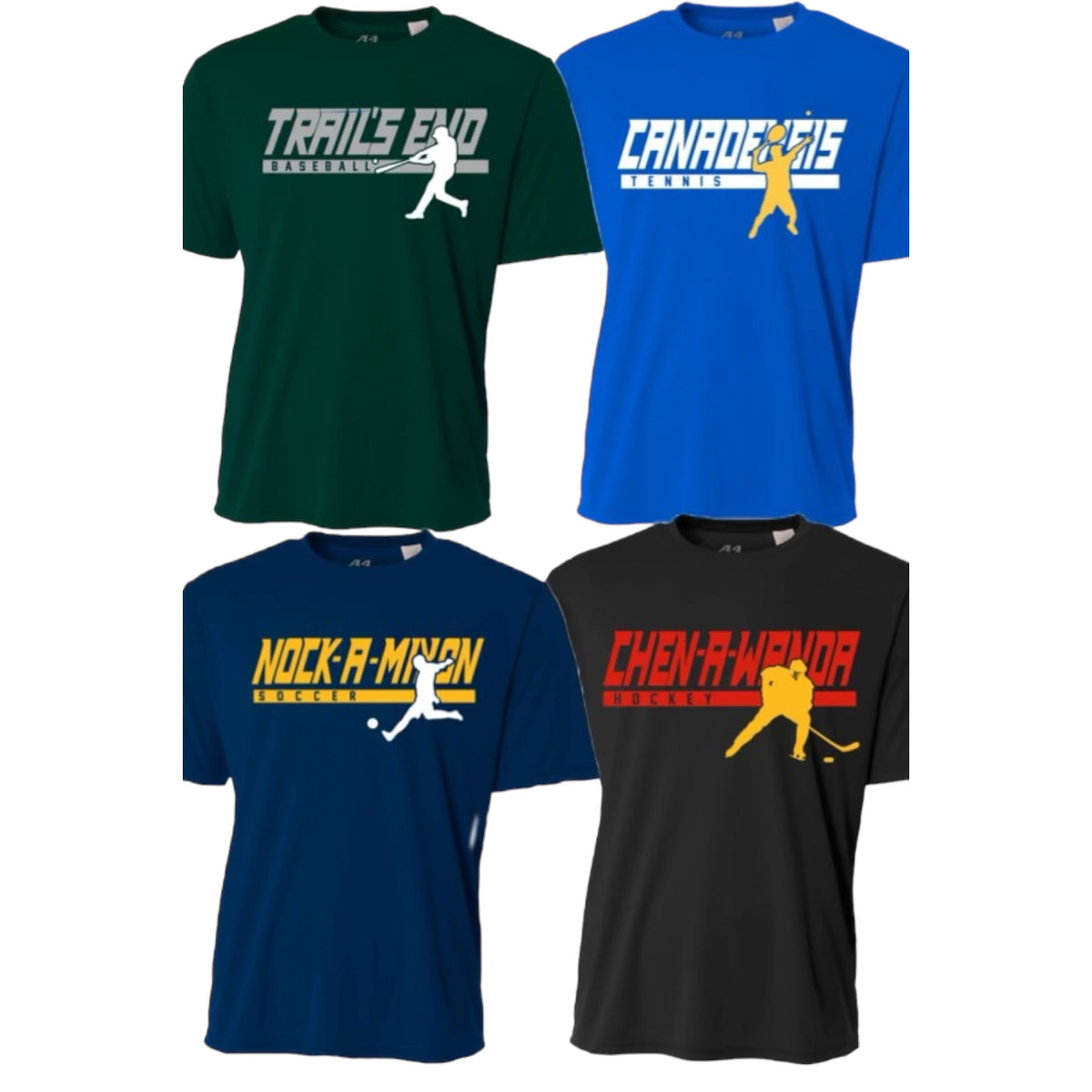Sports Silhouette Performance Shirt - Bee Bee Designs