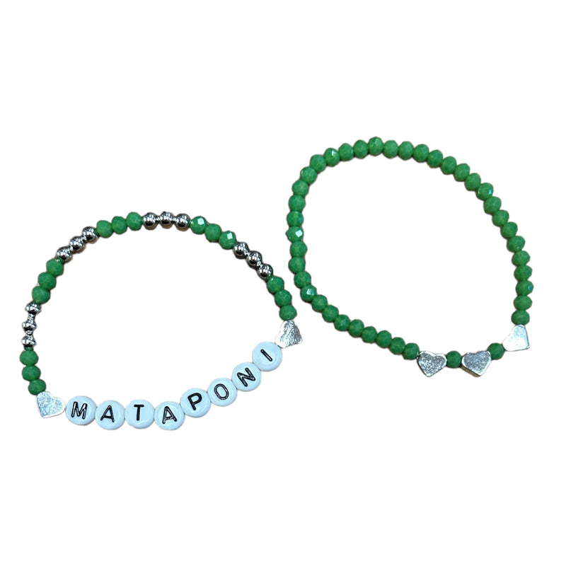 Camp Name Beaded Bracelets