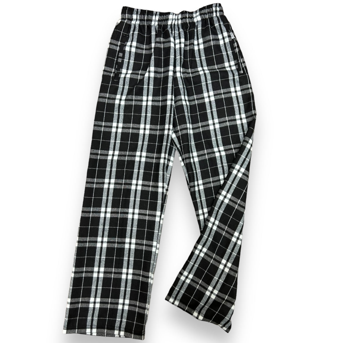 Black and White Flannel Pants - Bee Bee Designs