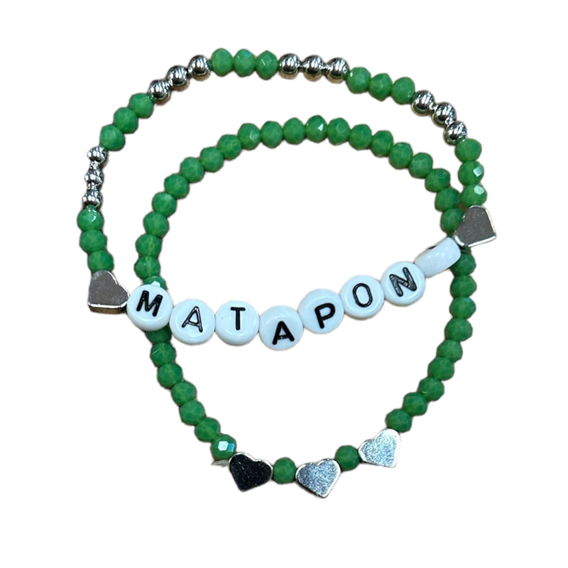 Camp Name Beaded Bracelets