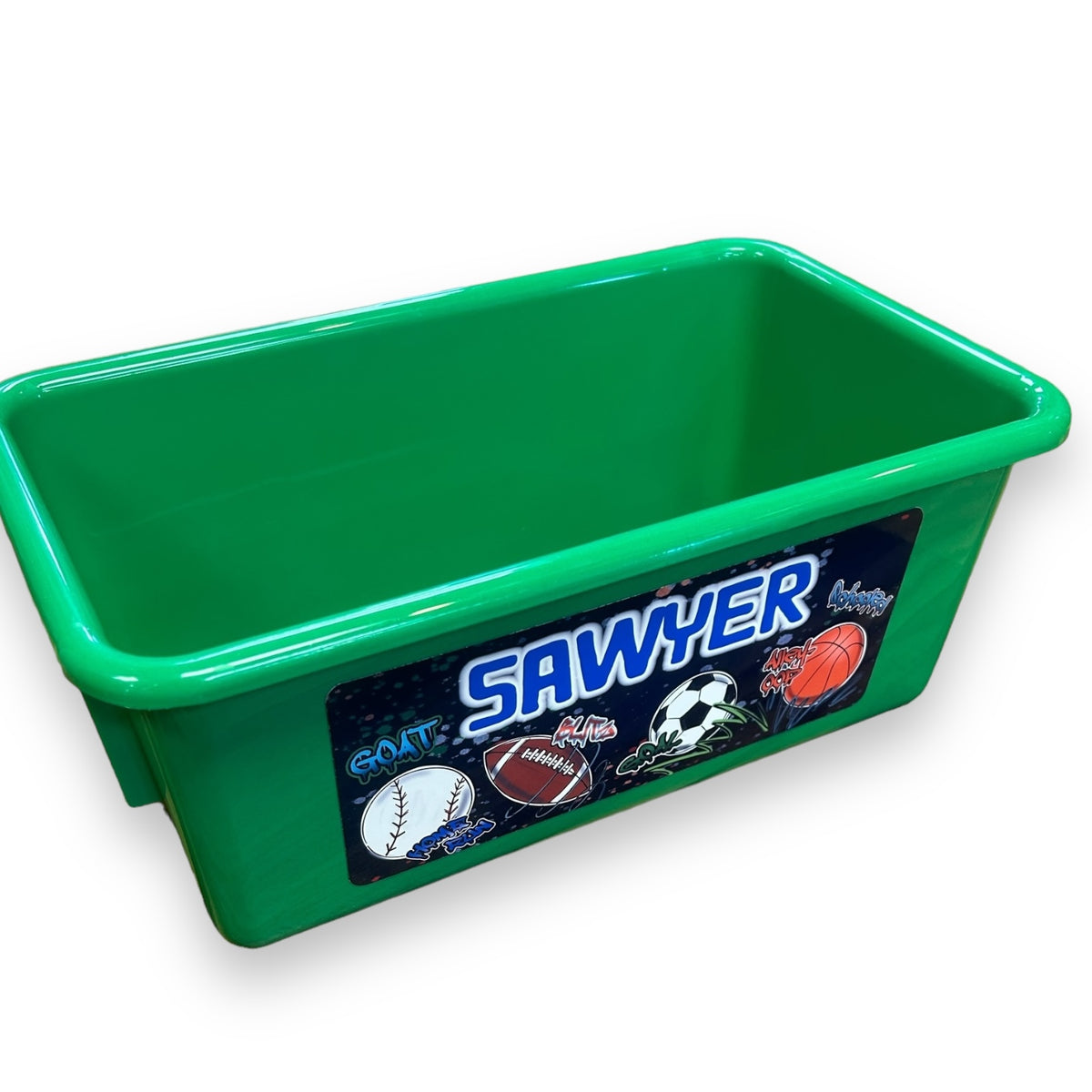 Pick Up Sports Storage Tub - Bee Bee Designs