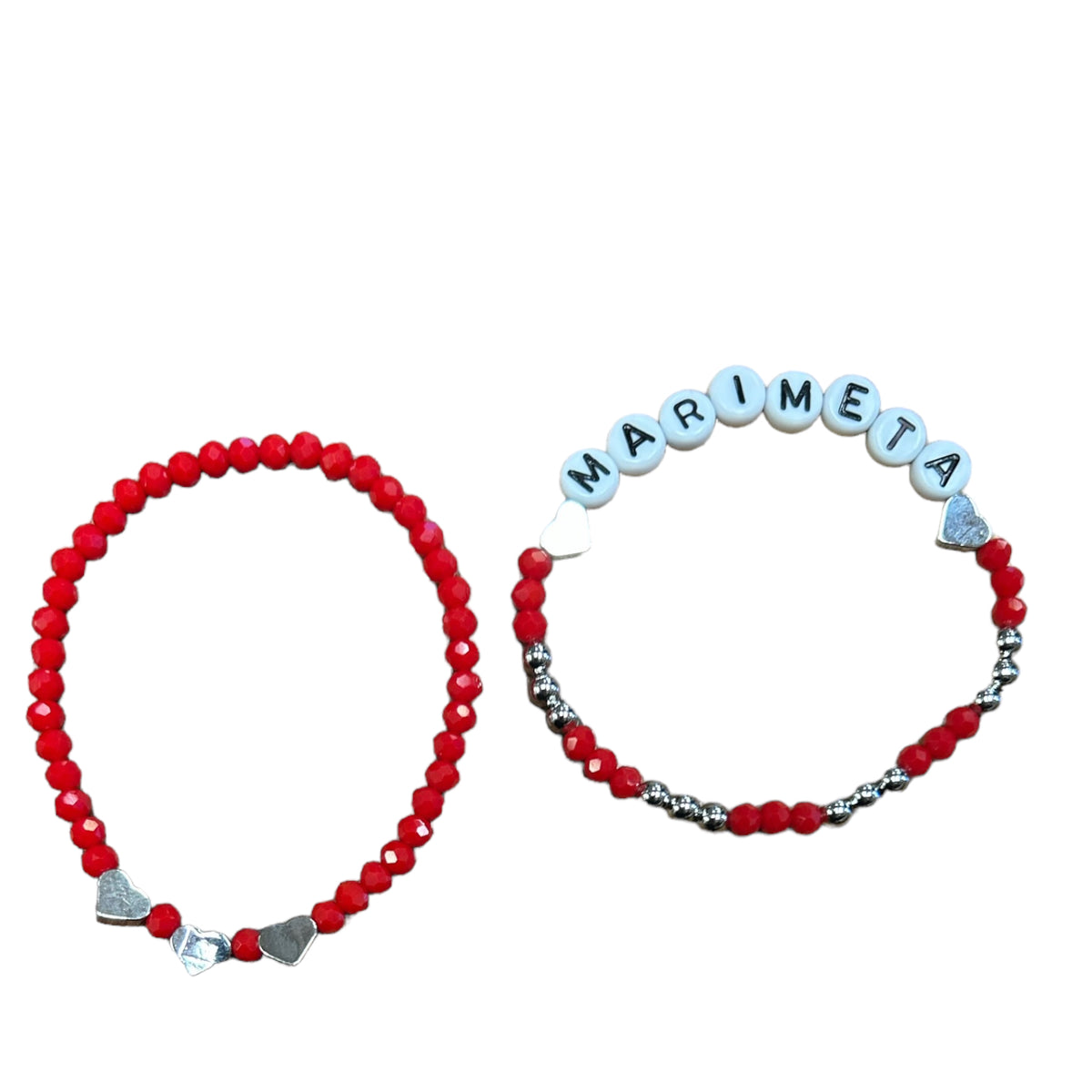 Camp Name Beaded Bracelets - Bee Bee Designs