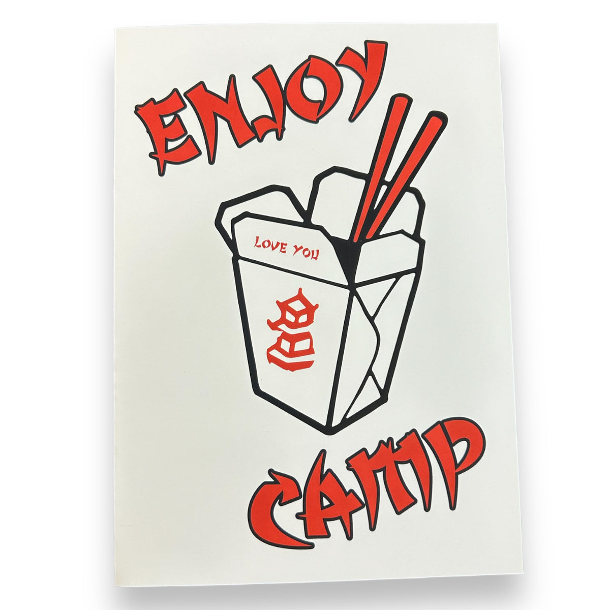 Enjoy Camp Word Search Card - Bee Bee Designs