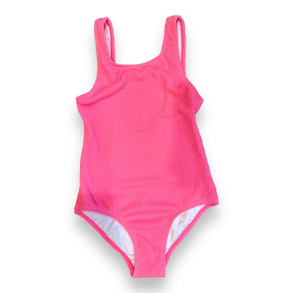 Ayla Crinkle Square Neck One Piece Bathing Suit - Bee Bee Designs