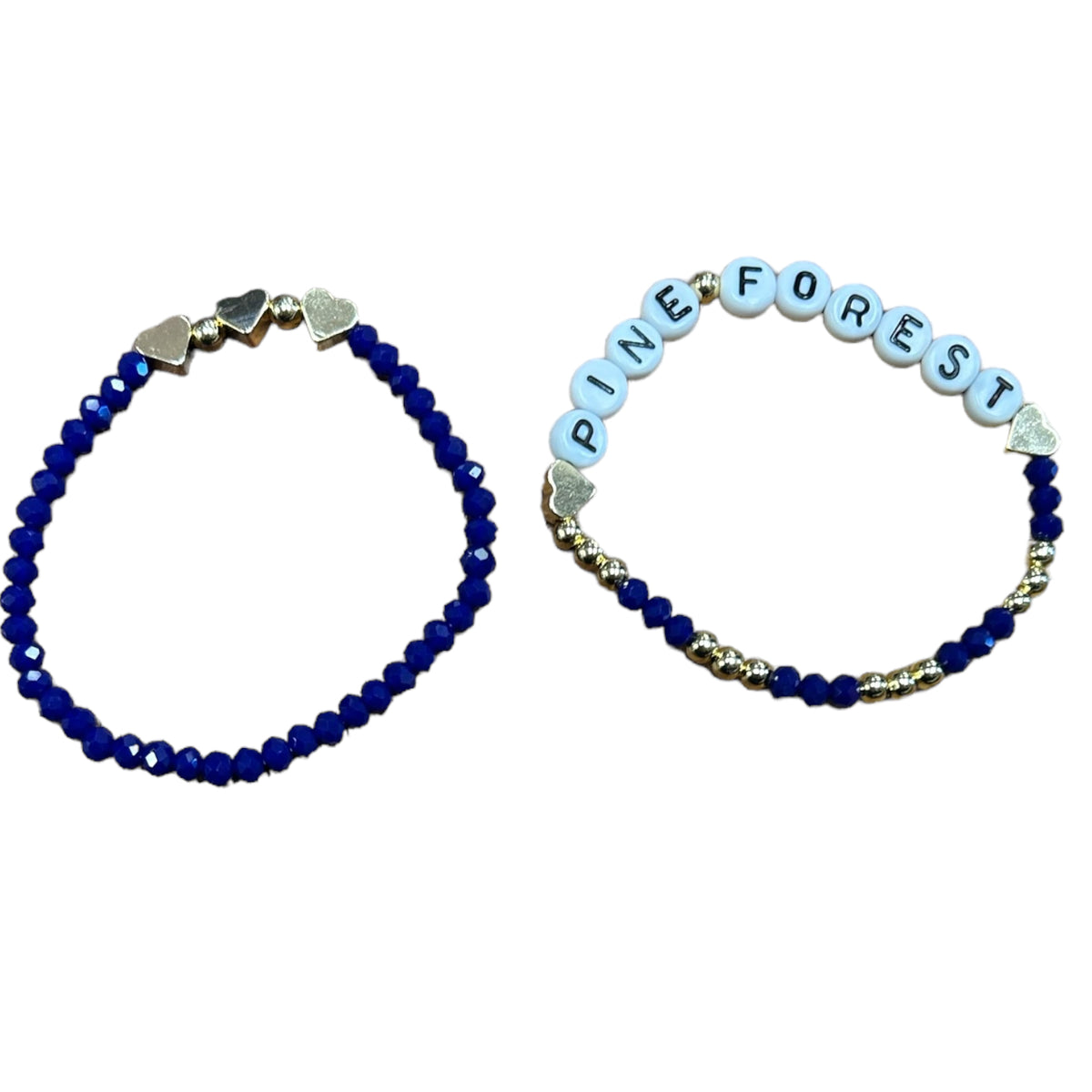 Camp Name Beaded Bracelets - Bee Bee Designs